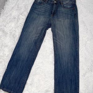 Lucky Brand Jeans Straight Leg 36x34 Distressed